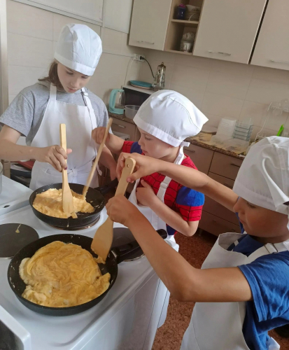 Мастер-класс «Готовим из яиц»